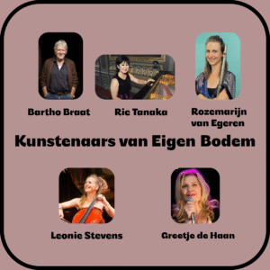 Ticket concert 19 april 2026 Kunstenaars van Eigen Bodem